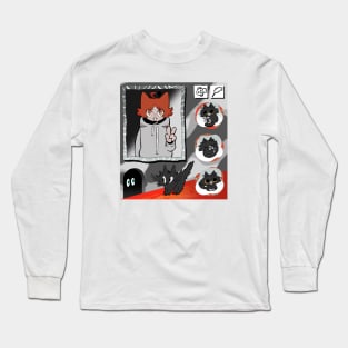 Mysterious Cat House Long Sleeve T-Shirt